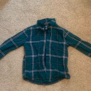 Wonder nation flannel shirt